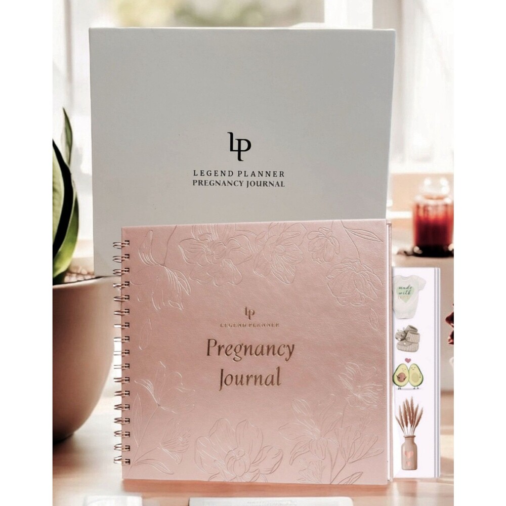 Pregnancy Journal Memory Book Great Mom Gift Keepsake Rose Gold NEW IN PACKAGE